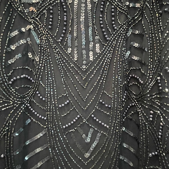 Adrianna Papell Beaded Gown Size 4 NWT - Picture 5 of 11